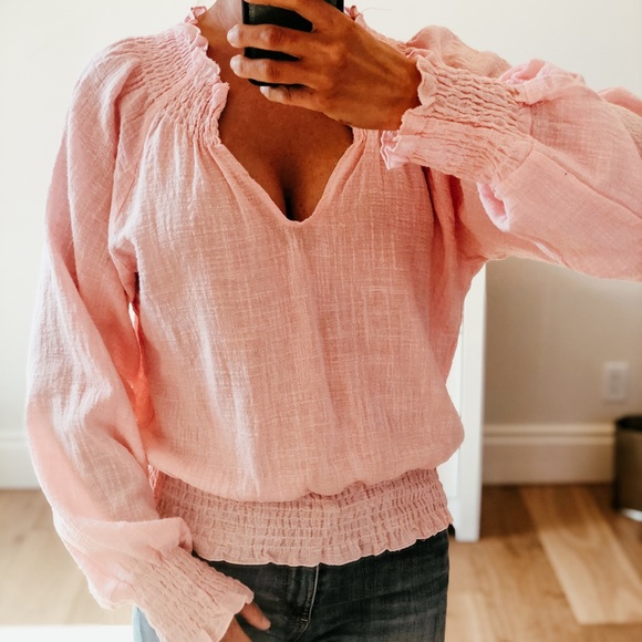 NANTUCKET Pink Long Sleeve Top - Picture 5 of 6